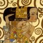 EXPECTATION Gustav Klimt Short Sleeve Art Shirt MENS L