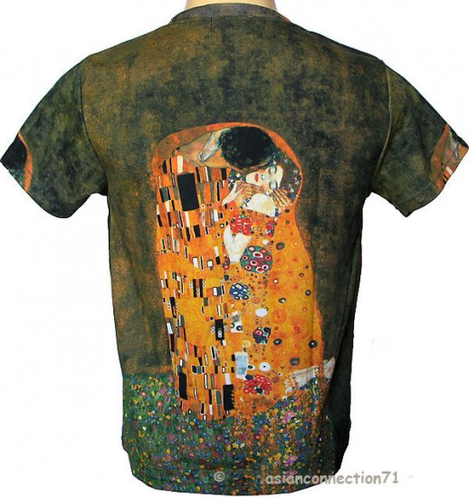 the kiss klimt t shirt