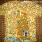Gustav Klimt EMBRACE Cap Sleeve Fine Art Print T Shirt Misses M Medium