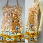 Gustav Klimt THE EMBRACE Art Print Shirt Singlet TANK TOP Misses Size S Small