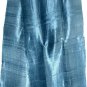 Thai Hand Craft Silk Fabric Scarf Dark Silver MERCURY GRAY Shawl