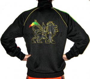 CONQUERING JUDAH LION REGGAE Track Jacket S M L XL New!