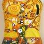 TREE of LIFE Gustav Klimt Hand Print Art Shirt Singlet TANK TOP Misses L Large