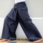 Thai PLUS SIZE XXL Rayon Fisherman Yoga Pants NAVY BLUE
