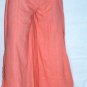 Thai Cotton Drill Wrap Yoga Pants FREESIZE New SALMON PINK