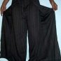 Thai Cotton Wrap Yoga Pants FREESIZE Dark Brown NWOT!