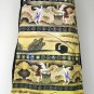 USAGI FOLKLORE Japan Ukiyoe Art Print Cotton Wrap Skirt Freesize S-XL