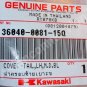 Kawasaki ER6n OEM LEFT TAIL FAIRING Diablo Black 09 10 11 NEW!