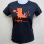 ANGRY Monster New CISSE Cap Sleeve T-shirt S Gray BNWT!