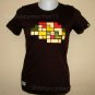 70's LOGIC Cute New CISSE Cap Sleeve T-shirt S Brown