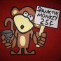 SPANK THE MONKEY 25¢ New SINAN Cotton T-shirt XL RED