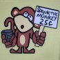 SPANK THE MONKEY 25&Acirc;&cent; New SINAN Cotton T-shirt XL RED