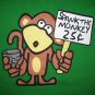 SPANK THE MONKEY 25&Acirc;&cent; New SINAN Cotton T-shirt XL RED