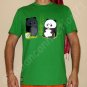 BEACH PANDA Tan Fun New CISSE T-shirt Asian M Green NWT