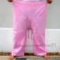 Thai Fisherman Pants Yoga Beach Dance Trousers 280 gram PINK Cotton FREESIZE