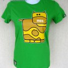 MOO Cow Fun New Cisse Club T-shirt Misses S BNWT! Rare!