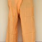 Thai Fisherman Yoga Pants FREESIZE Rayon PEACH New!