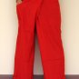 Thai Fisherman Yoga Pants Unisex FREESIZE Rayon RED New