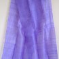Thai Handwoven Pure Silk Fabric Scarf Shawl LILAC PURPLE Thailand Siam