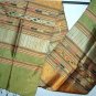 Thai Handwoven Pure Silk Fabric Scarf Shawl LILAC PURPLE Thailand Siam