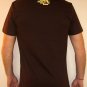 70's LOGIC CISSE Disco Rave T-shirt Asian M Brown