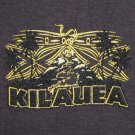 KILAUEA Big Island PRIERE Hawaii Surf T-shirt M L Brown
