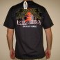 KILAUEA Big Island PRIERE Hawaii Surf T-shirt M L Brown