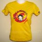 BATTLE ROYALE New Cap Sleeve CISSE T-shirt S Yellow NWT
