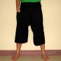 2 Pair Thai Cotton Yoga Fisherman Capri SHORT Pants FREESIZE Casual Asian Trousers