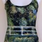 Monet WATER LILY POND New Hand Printed Art Tank Top L