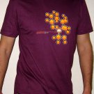 GENETICALLY GAMER Disco Rave CISSE T-Shirt Slim Fit Asian L Large Purple