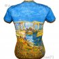 Van Gogh ARLES BRIDGE Short Sleeve Art Print PN T Shirt Misses M Medium