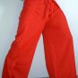 PLUS SIZE Thai Cotton Wrap Pants Yoga Beach Dance Trousers XXXL 3XL RED