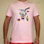 CISSE DIVER Cotton Disco Rave T-shirt Asian M PINK