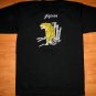 BAMBOO TIGER New Embroidered Japan T-shirt Slim L Black