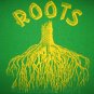 ROOTS New Rasta Irie REGGAE Cotton T-Shirt XL Green