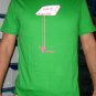 I'm Playing Tape Swing CISSE DJ Disco Rave Party T-shirt Asian M Medium Green BNWT