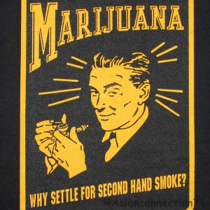 Old School SECOND HAND SMOKE Cool New REGGAE T-shirt XL