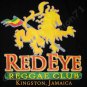 RED EYE REGGAE CLUB KINGSTON JAMAICA T-shirt XL Black