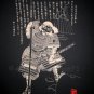 NAGINATA SPEAR SAMURAI New RONIN Japan T-Shirt S Black