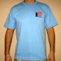 SURF STICK Priere Hawaii Surfing T-shirt M Medium Blue