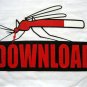 Mosquito DOWNLOAD Cap Sleeve CISSE Disco Party Rave Otaku T-Shirt Misses S Small Green