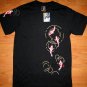 Japanese KOI Lucky Fish RONIN Japan Tokyo Yakuza T-Shirt S Small Black BNWT