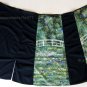 Monet WATER LILY POND New Hand Printed Art Wrap Skirt Freesize S-XL