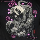 DRAGON Wrestler New RONIN Japan T-Shirt L Black BNWT!