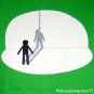 HANGMAN SHADOW New Cap Sleeve CISSE T-Shirt S Pink NWT!