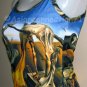 DADDY LONGLEGS Evening HOPE Salvador Dali Art Print TANK TOP Misses Size M