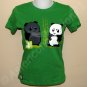 BEACH PANDA Tan New CISSE T-shirt Misses S Many Colors!