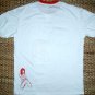 FOR HERE OR TO GO Sexy Scooter Monkey Japan Hentai Girl T-Shirt Mens L Large Red White