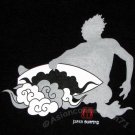 JAPAN SURFING #1 RONIN Yakuza Surf T-Shirt XL Black NWT